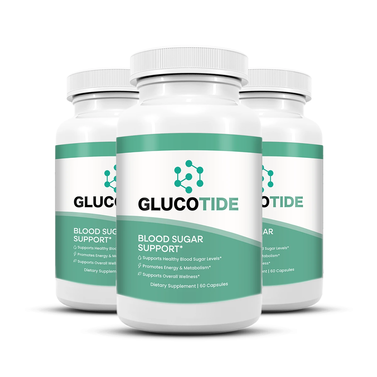 GlucoTide 3 Bottle Bundle — 90 Day Supply